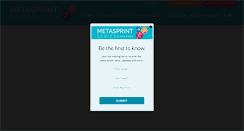 Desktop Screenshot of metasprintseries.com
